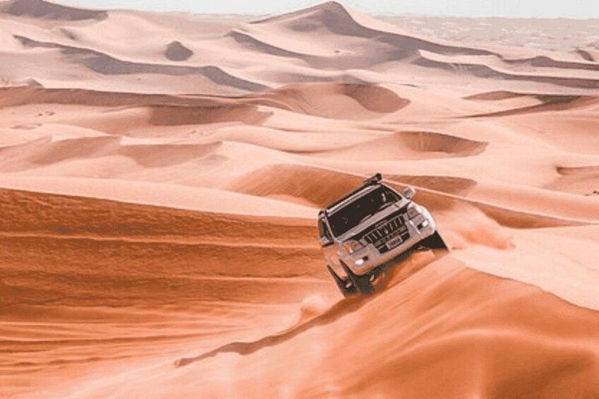 Abu Dhabi Desert Safari Dune Bashing, Camel Rides and Dinner 5