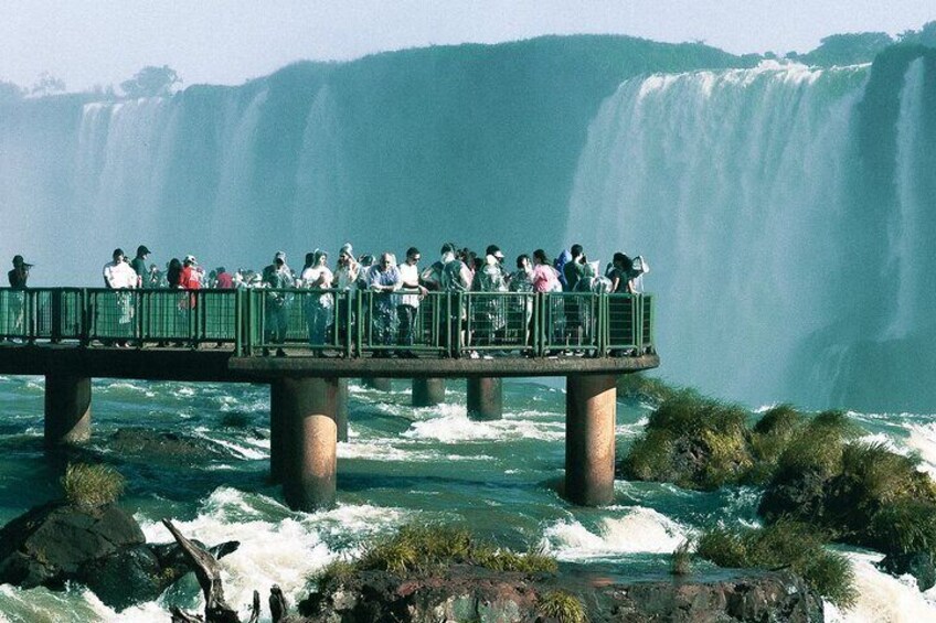 (Top - Viewing platform at falls): Get up close to the thundering Devil's Throat 1