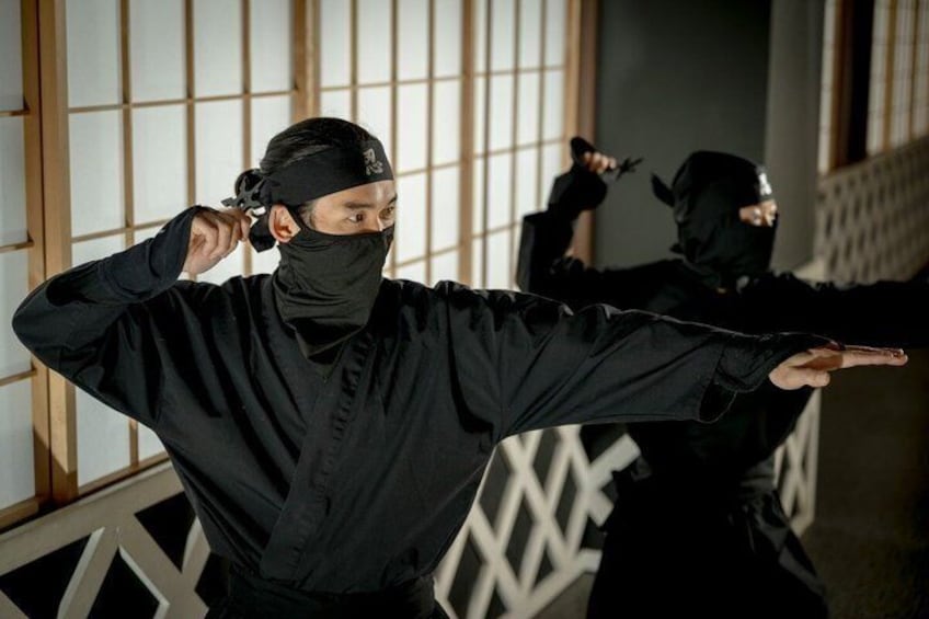 Ninja Experience at Samurai Museum in Shinjuku Tokyo 1