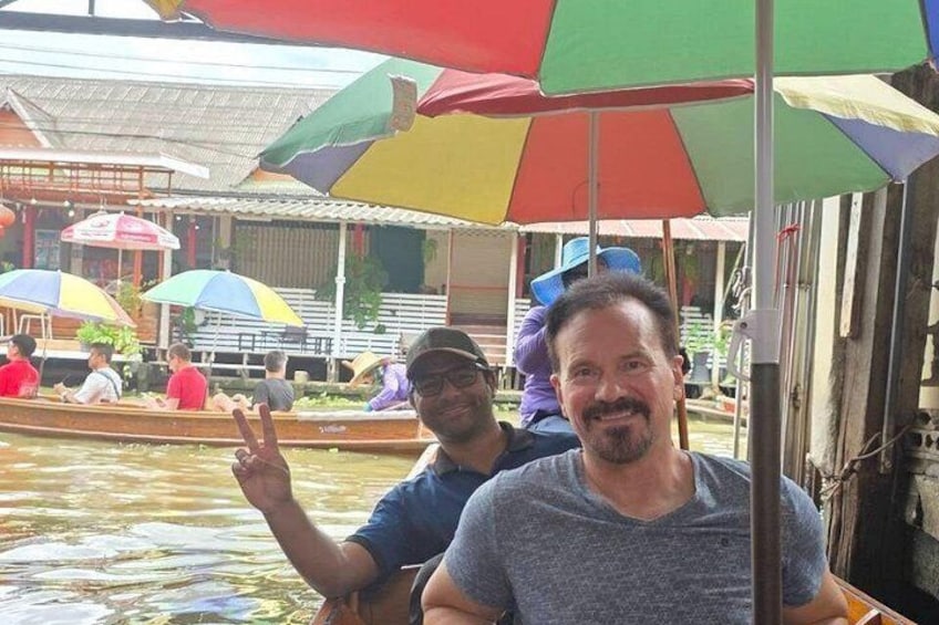 Bangkok Floating Market & Railway Market Tour with Private Car 5
