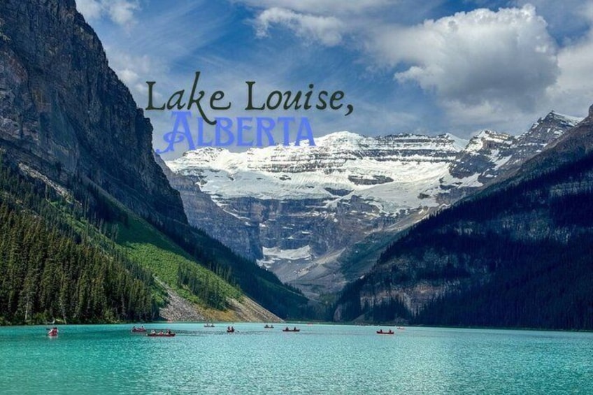 Emerald, Moraine, Lake Louise,Canyon, Tour in Banff/Yoho Parks 1
