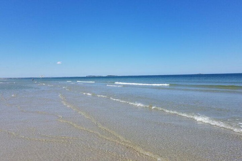 Beach Ferry In Plymouth to Browns Bank Sandbar 3