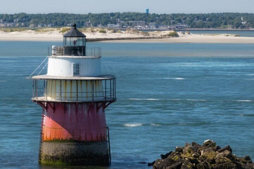 Beach Ferry In Plymouth to Browns Bank Sandbar 2