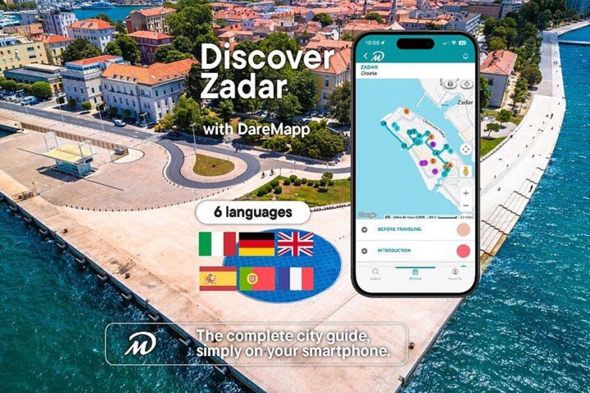 TOP Zadar : Private Guided Tour with your mobile 1