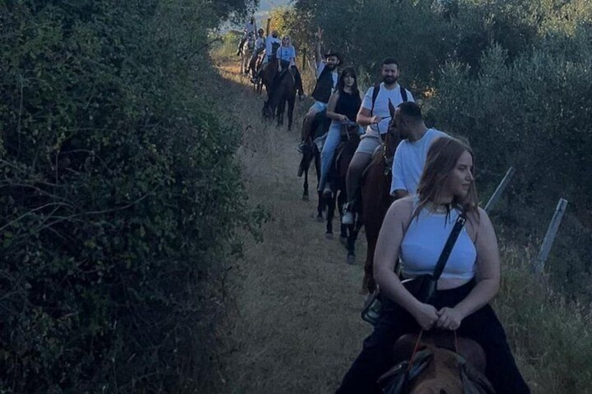 Horseback Riding tour with village and views 5