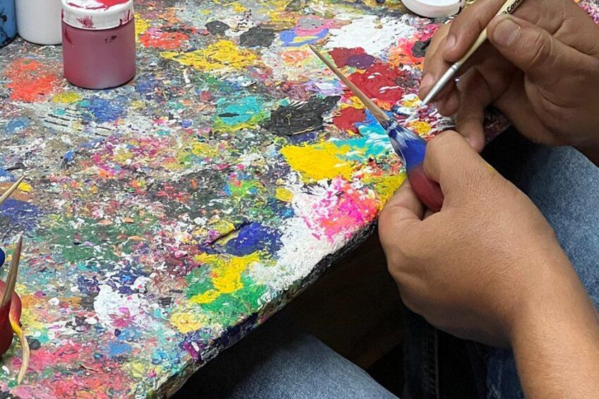 Paint Your Alebrije with Mixed Tribes 15 Minutes from City 4