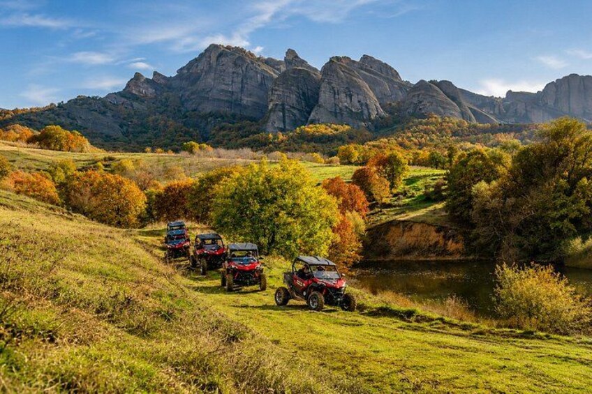 Sunset Off Road Buggy Tour in Meteora with Hermit Caves Visit 1