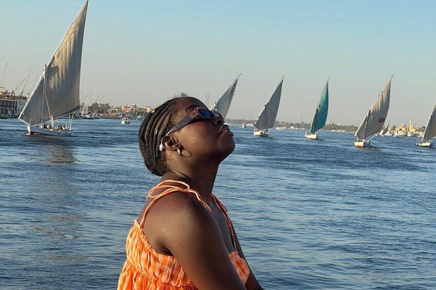 Luxury Nile Sunset Felucca Sail | Private Dinner - Hotel Transfer 4