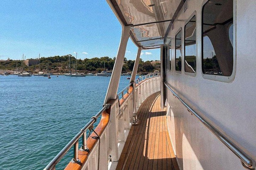 Full Day Round Malta Boat Cruise with Lunch and Swim Stops 4