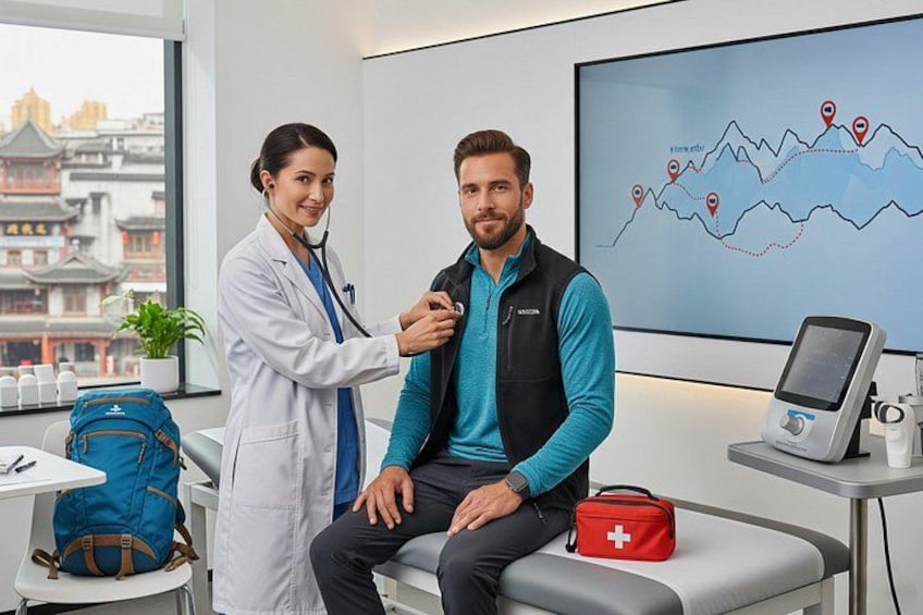 Altitude Safety Pre-Tibet Health Check up & Analysis in Chengdu 4
