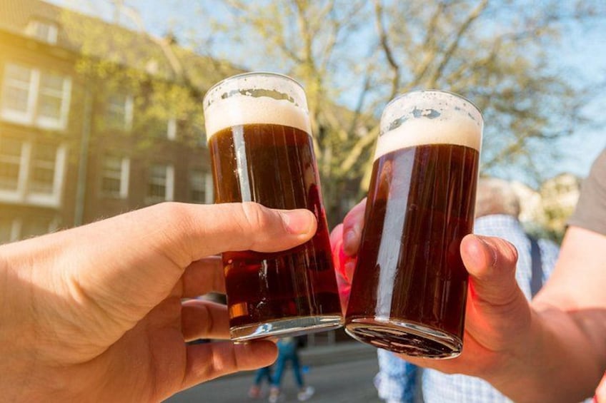 Of course, there is also Altbier during the tour. 3
