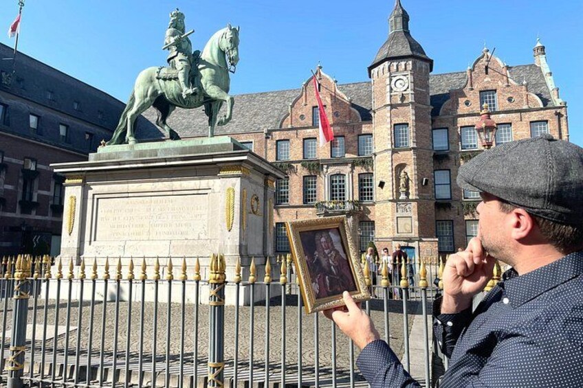 Solve puzzles in Düsseldorf's Old Town. 4