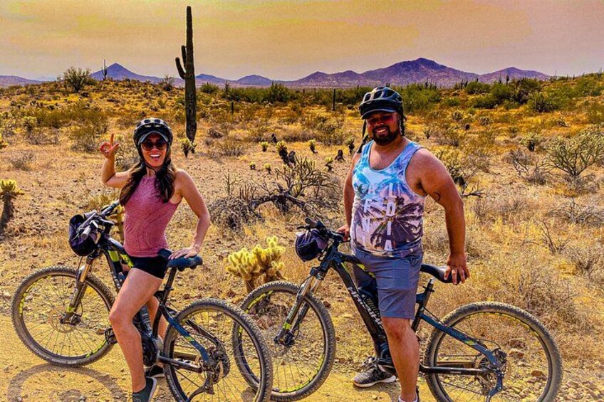Private Arizona Desert Guided E-bike Adventure 2