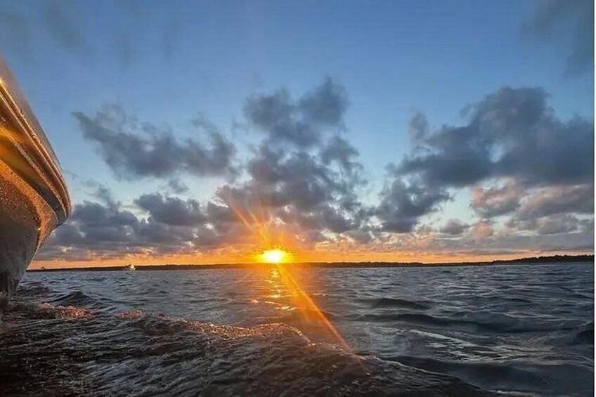 Scenic Coastal Marsh Sunset Boat Cruise 4