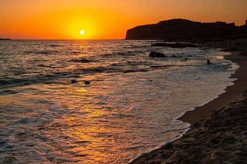 Falassarna Sunset Escape From Chania 1