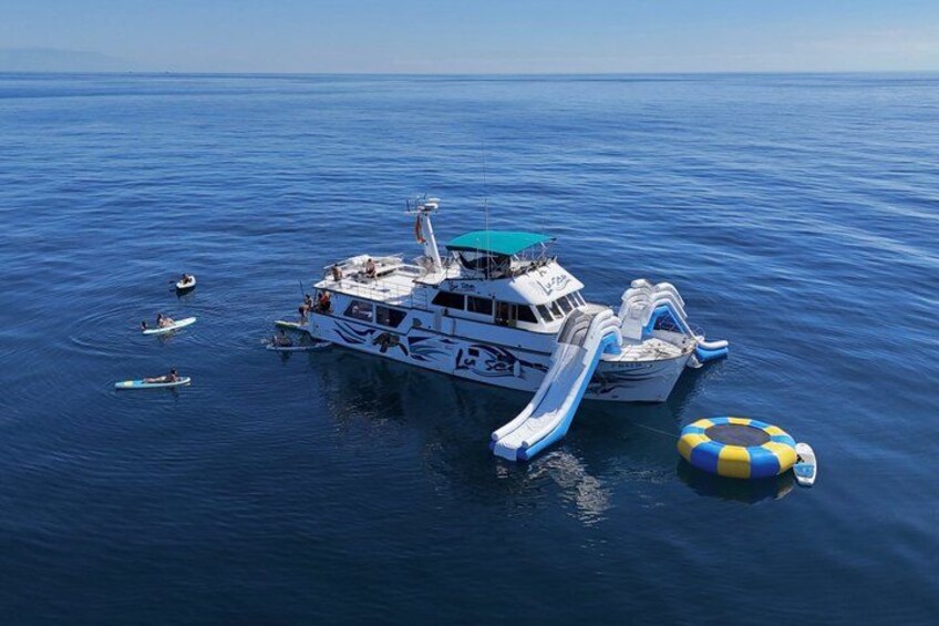 Boat Tour with XXL Slides, Snorkeling, Activities and Lunch 3