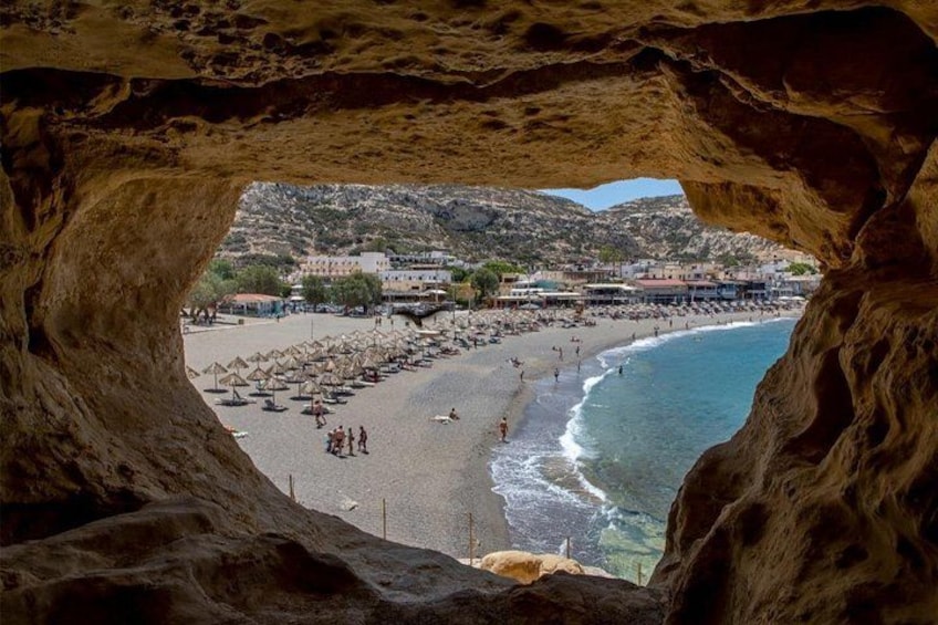 Matala Beach Caves and Winery Full day Tour 1