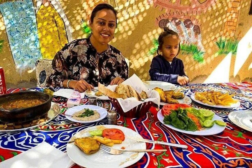 Traditional Egyptian Cooking Experience with Luxor Local Family 1