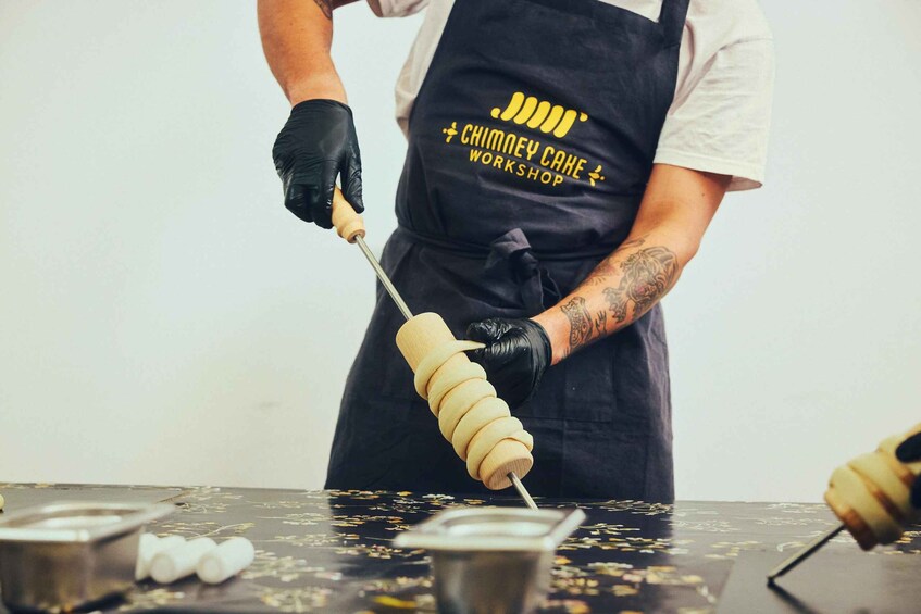 Picture 9 for Activity Budapest: Traditional Chimney Cake (kürtőskalács) Workshop 2