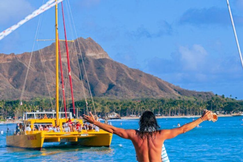 1 Hour Waikiki Sail on Na Hoku 3 Catamaran 2