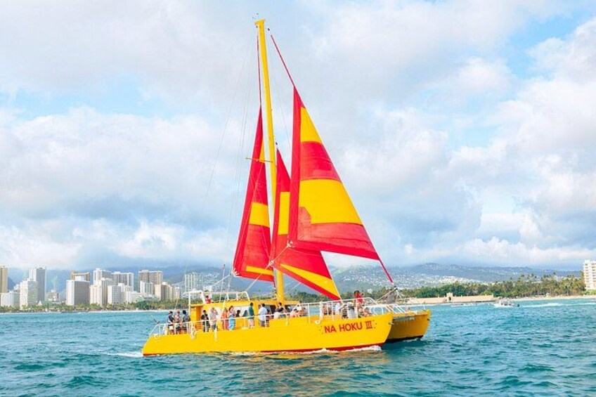 1 Hour Waikiki Sail on Na Hoku 3 Catamaran 3