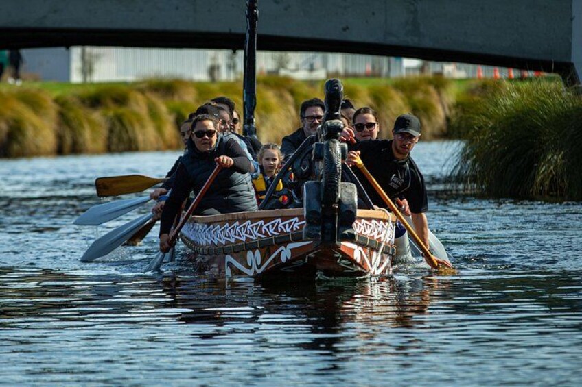 Waka Paddling on the Avon River 5