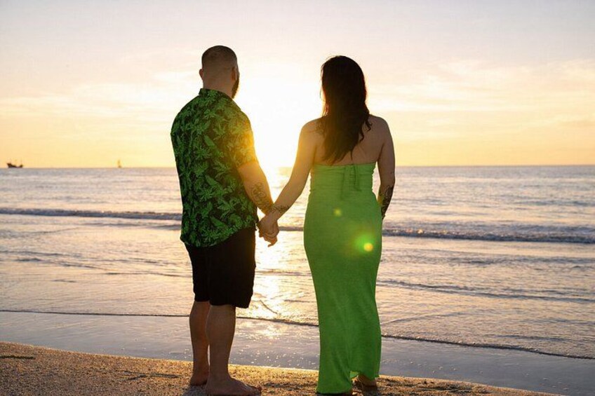 Beach Portraits St. Patrick’s Day Package Clearwater Beach 4