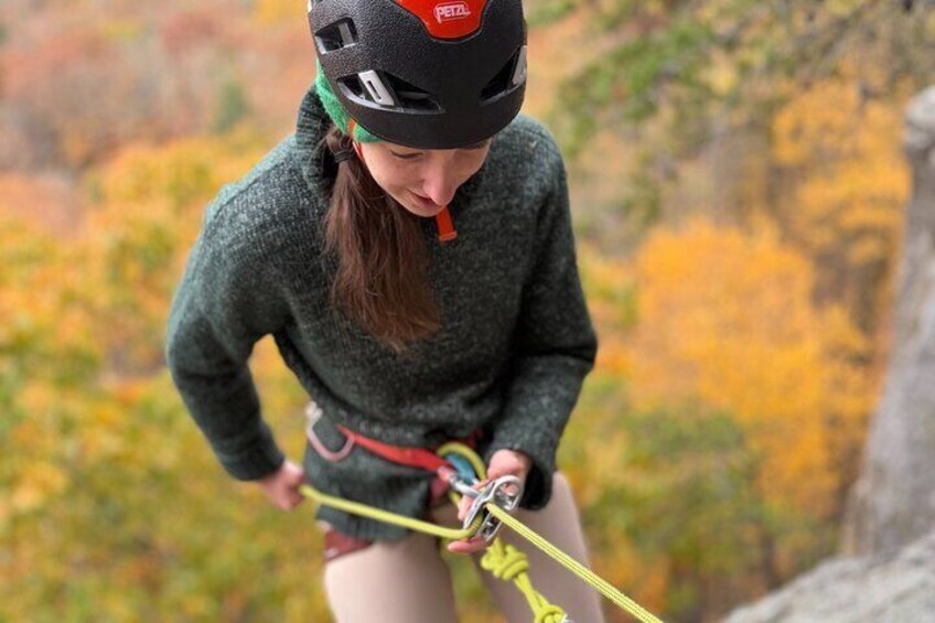 Radical Rappelling in Blairstown NJ  5