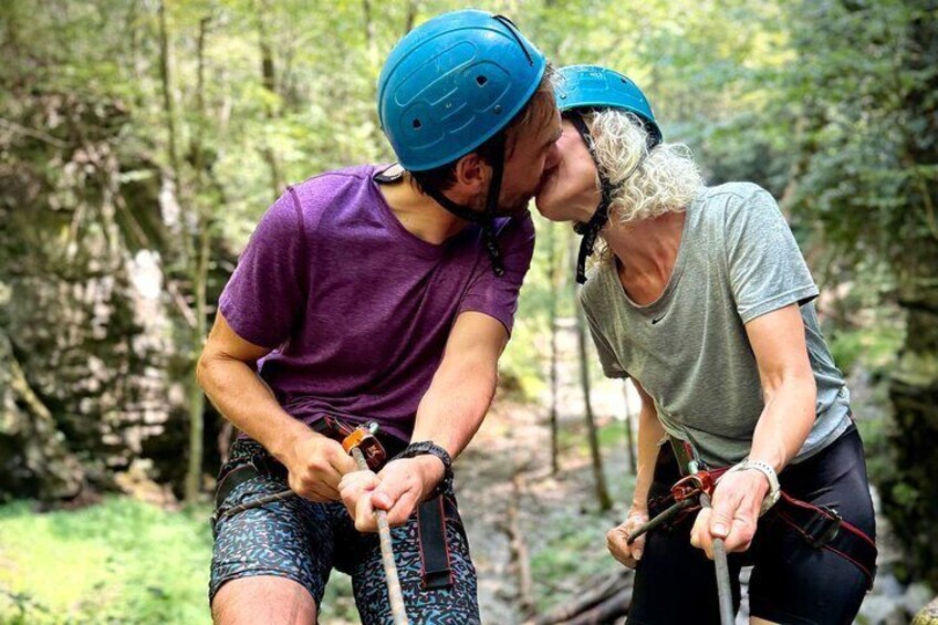 Radical Rappelling in Blairstown NJ  3