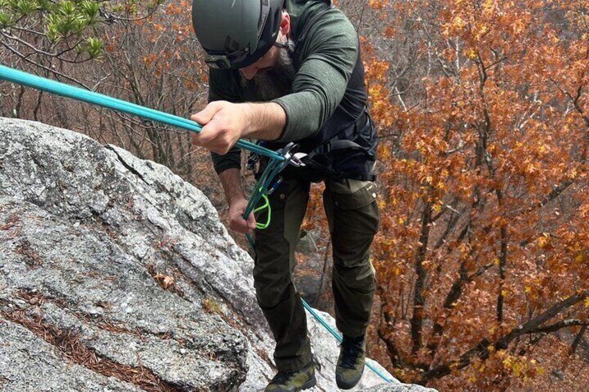 Radical Rappelling in Blairstown NJ  2