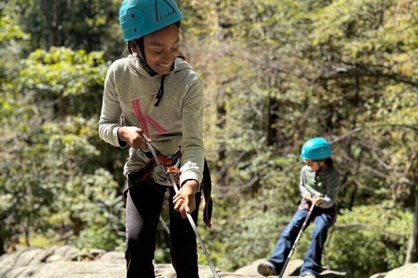 Radical Rappelling in Blairstown NJ  4