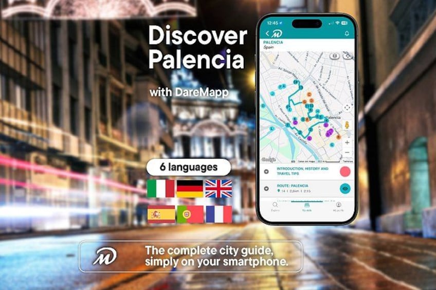 TOP Palencia : Private guided tour with your mobile 1