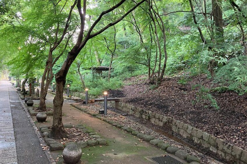 Entrance to the Daikichiyama Trail Route 3
