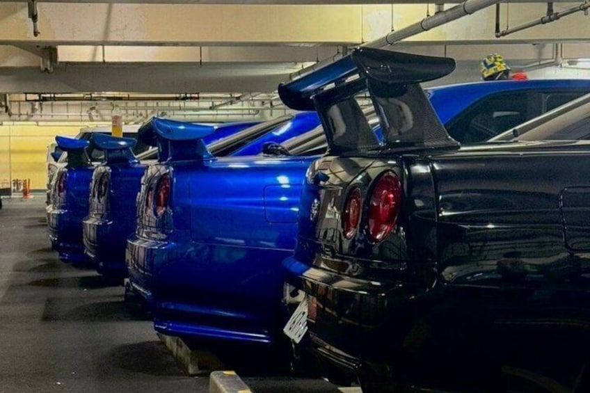 Nissan GTR 34 GTR 35 Tokyo Tour Daikoku Futu 5