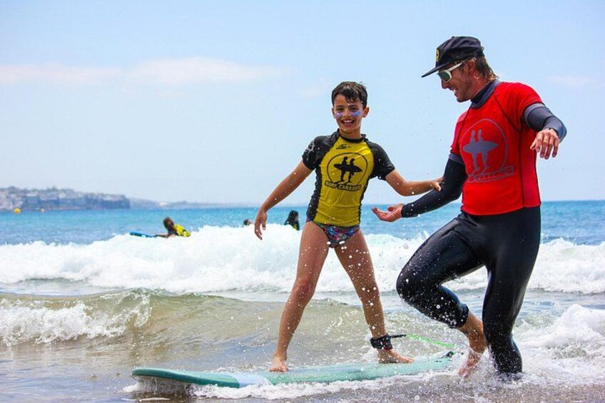 Private Family Surf Lesson in Gran Canaria – Learn & Have Fun 2