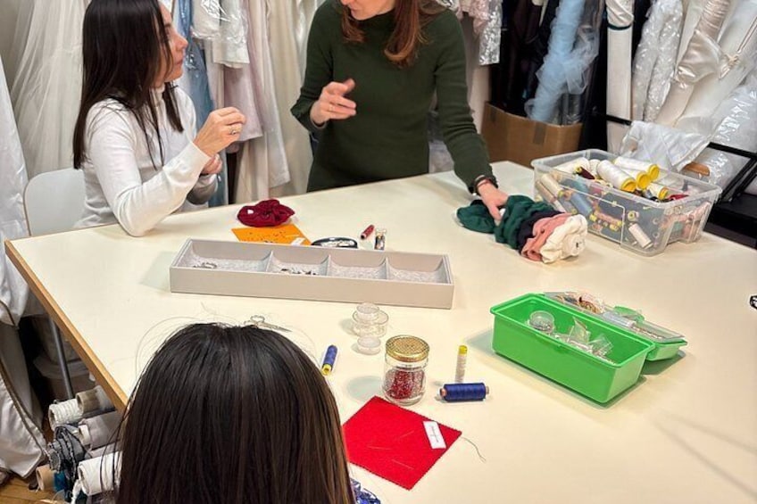 Milan Fashion Tailoring Workshop & Artisanal Excellences Tour 4