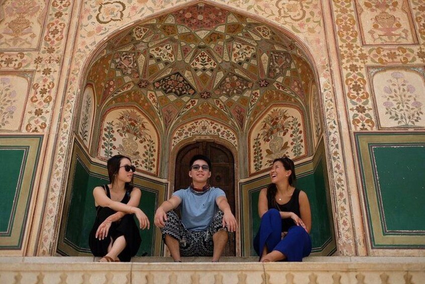 At the Rajput Fort of Jaipur 2