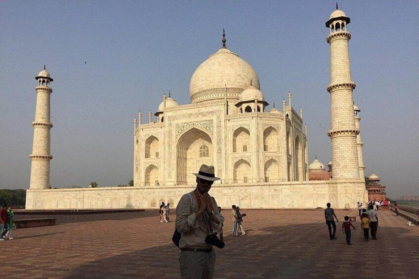At Taj Mahal 2