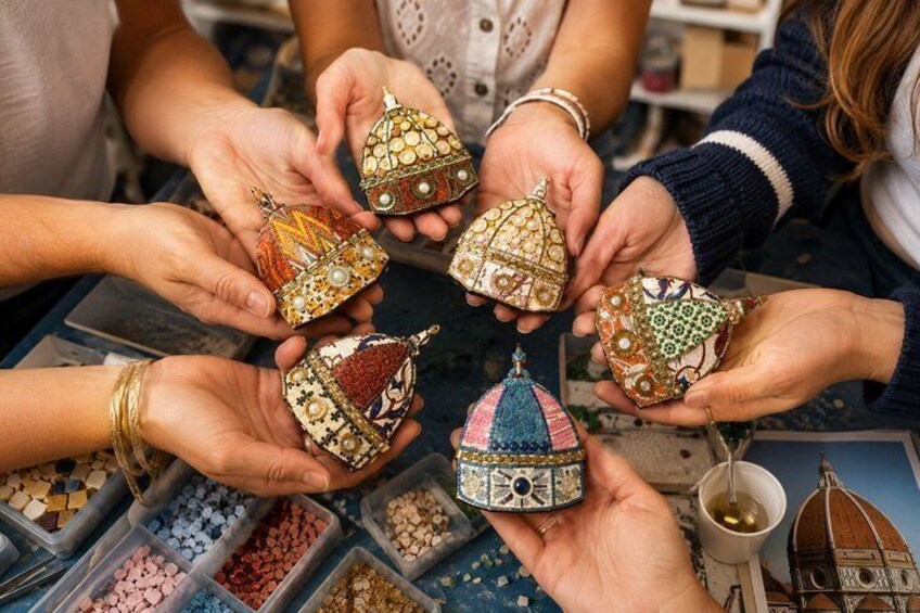 Create a Miniature Dome Souvenir in Florence with Local Artisan 4