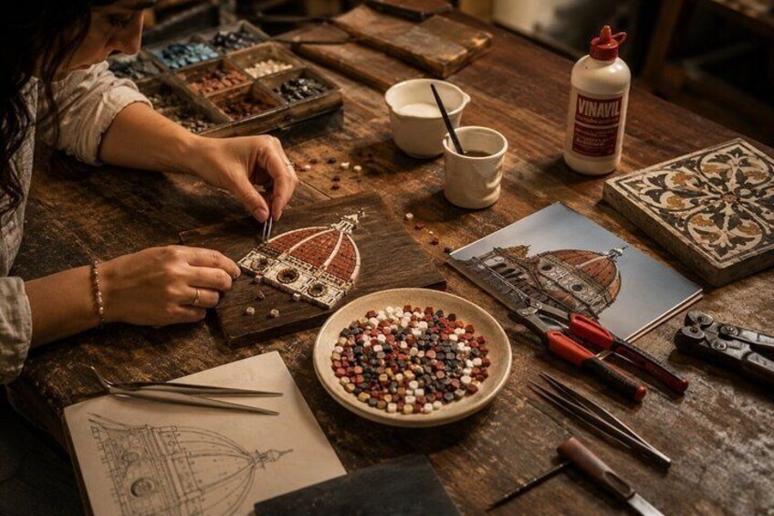 Create a Miniature Dome Souvenir in Florence with Local Artisan 1