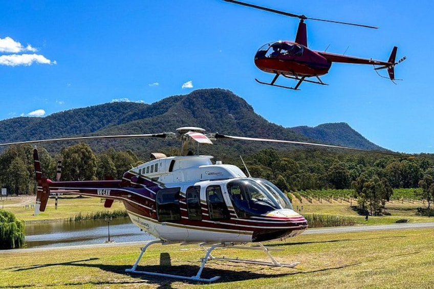 Hunter Valley Helicopter Tour: Bubbly Breakfast 2