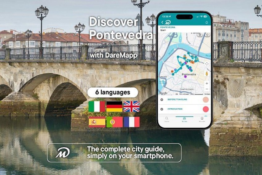 TOP Pontevedra : Private guided tour with your mobile 1