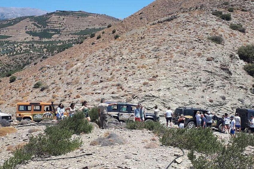 Sarakinas Gorge South Crete Hiking and Swimming Jeep Safari 2