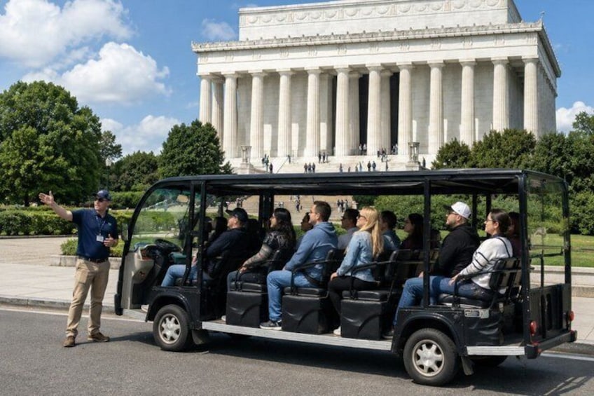Washington DC Monuments & US History Guided Open-Air Cruiser Tour 4