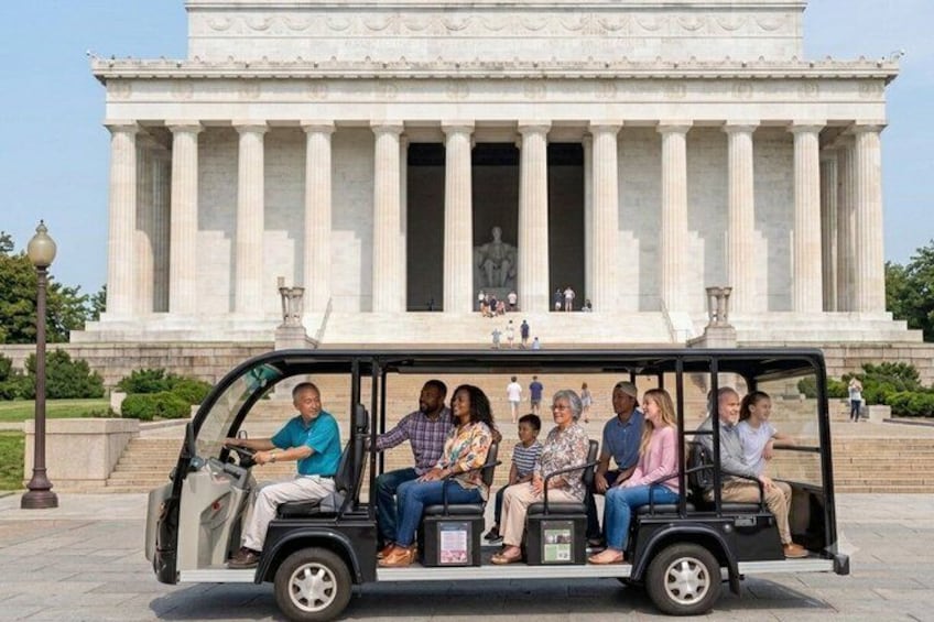Washington DC Monuments & US History Guided Cart Tour 2