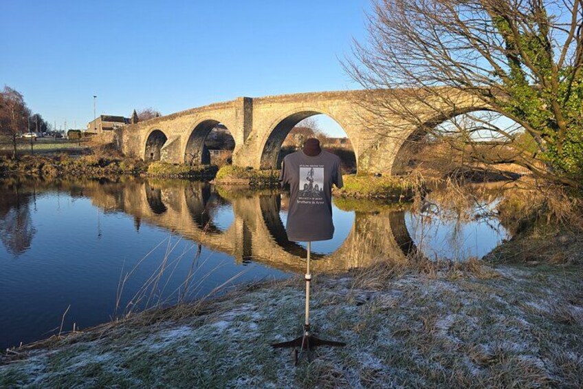 Our Brothers in Arms T=Shirt, available on tour or at www.ScottishHero.com 5