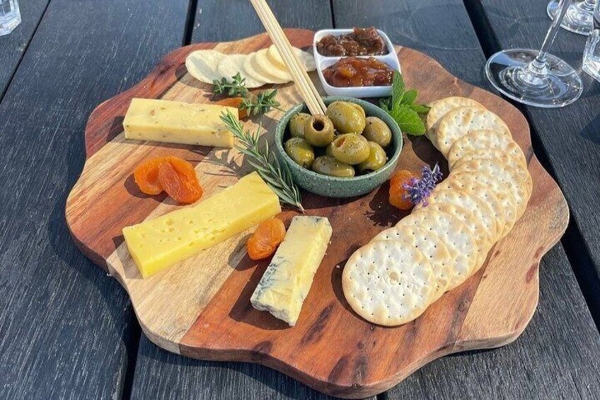 Zip and Sip Tour - Ziplining, Visit 3 Wineries & Cheeseboard 3