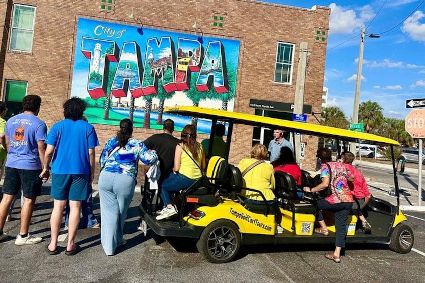 Guided Tampa Sightseeing Tour in a Deluxe Street Legal Golf Cart 5