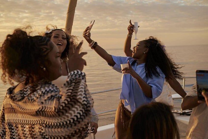 Chrissi: Afternoon Catamaran trip - Dinner, Drinks & Sunset 2