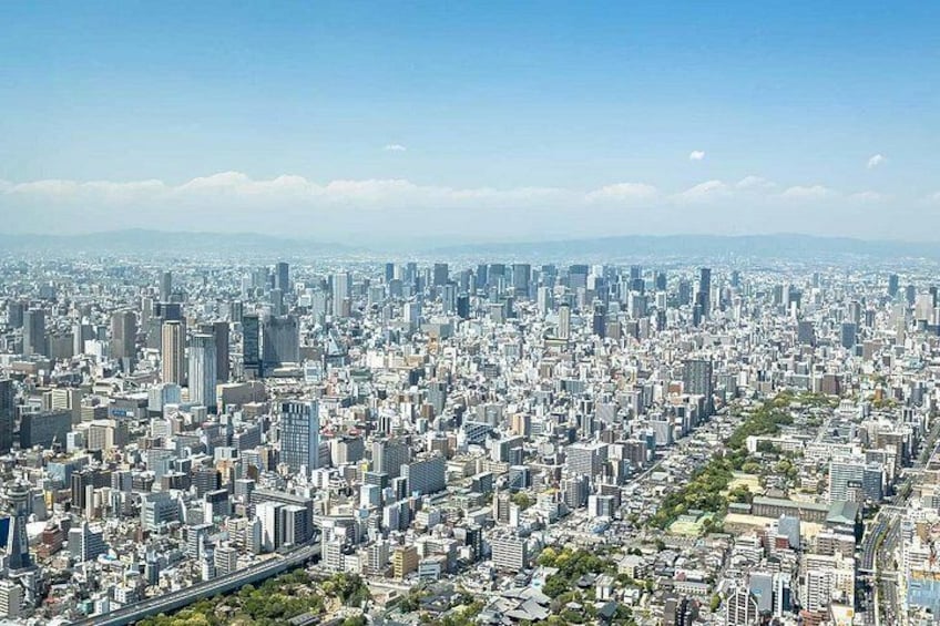 Harukas 300 Observatory + Osaka Castle Skip-the-Line Tickets 5